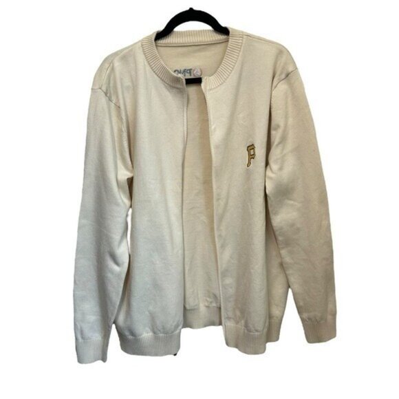 Pittsburgh Pirates Men's XL Full Zip Cardigan Sweater PNC Logo MLB Baseball SGA - Picture 2 of 7